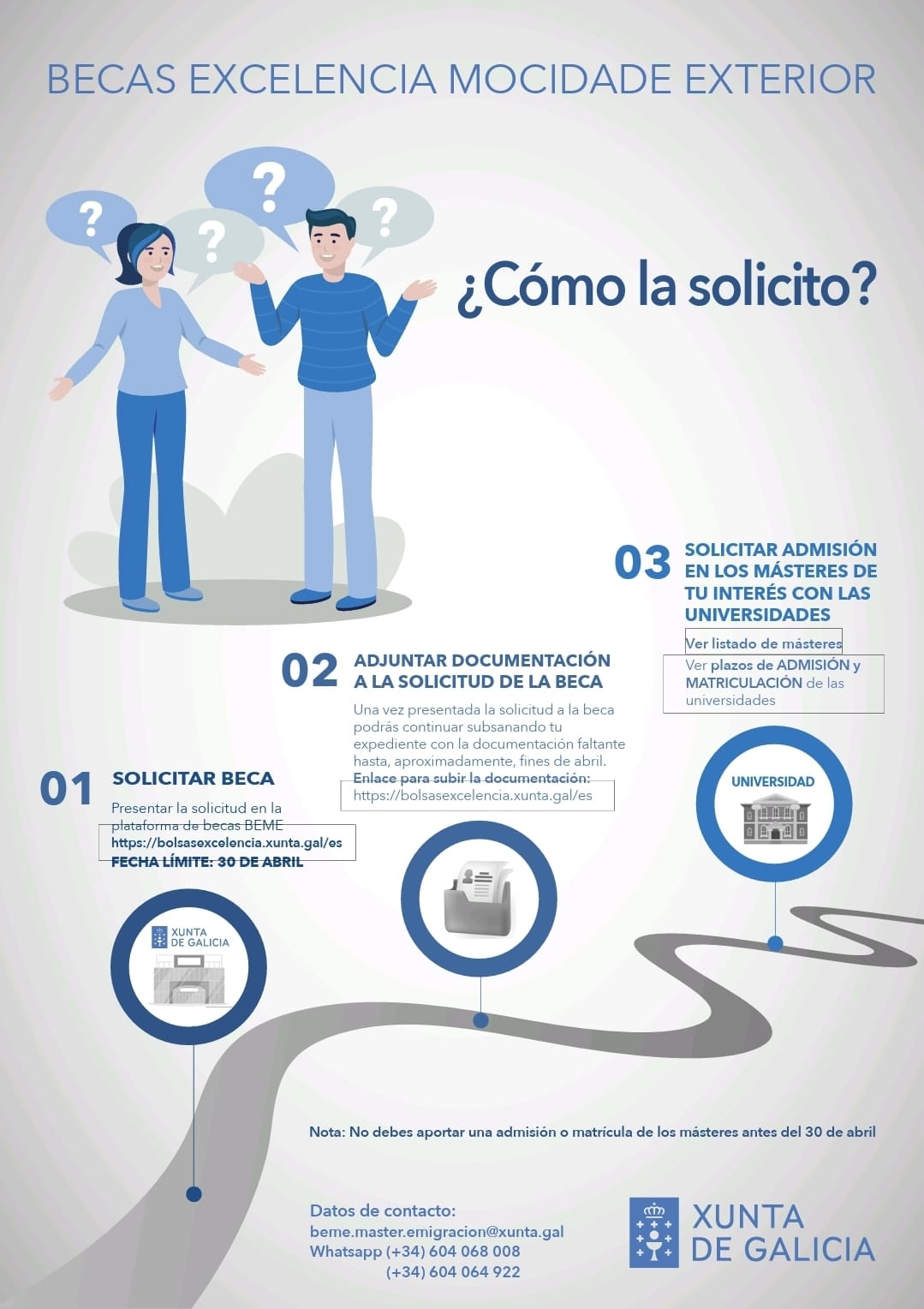 Becas excelencia mocidade exterior